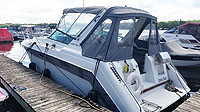 2005 Rinker 270 Fiesta Vee sold by a marine, boat and yacht broker in the Pickering, Whitby, Bowmanville, Peterborough, Belleville, Trenton and Brighton areas of  Ontario Canada.