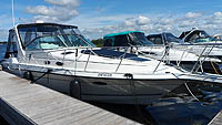 1996 Doral 350SC sold by a marine boat and yacht broker in the Pickering, Whitby, Bowmanville, Peterborough, Cobourg, Belleville, Trenton and Brighton areas of  Ontario, Canada.