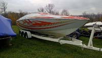 1999 Baja 29 Foot Outlaw for sale in the Lindsay area north east of Toronto and west of Peterborough, Ontario, Canada.